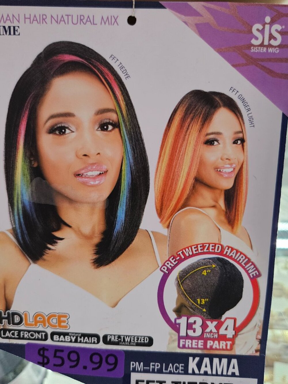 freepart 13x4 lace frontal bob wig with baby hair and pre-tweezed hair line